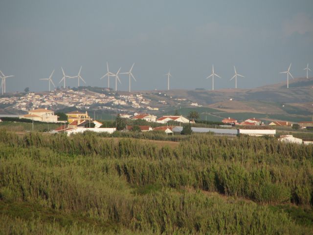 portugalwindfarm_img_6603 The wind in Portugal blows across the ocean making beautiful waves before it is recycled into wind-energy, truly resourceful.