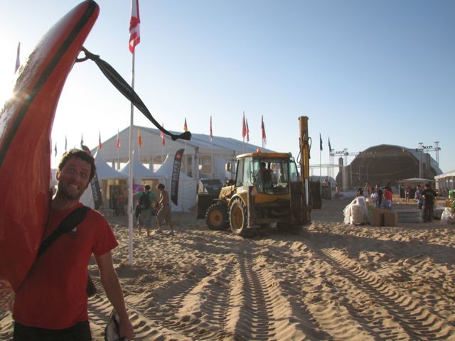 tractorimg_6655 "Tractor!" is what Mason would say. There was lots of heavy machinery present on the beach for the setup.
